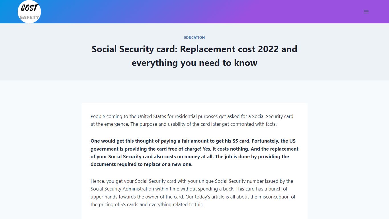 Social Security card: Replacement cost 2022 everything you need to know